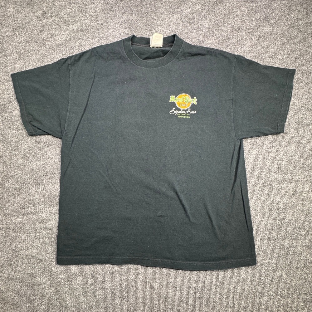 Bruce Springsteen Hard Rock Cafe Tee Mens XL Charcoal